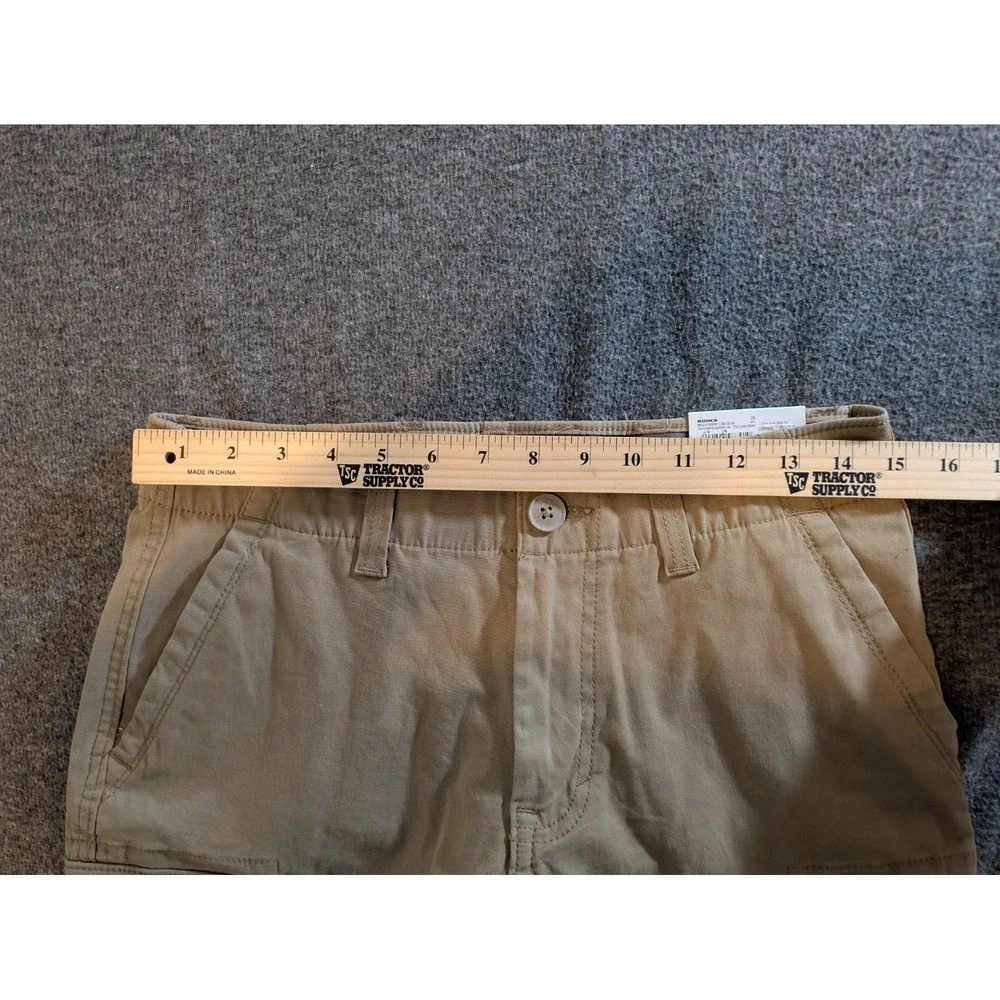 Sonoma Cargo Shorts Mens Tan Khaki  Size 29 Flexwear Flat Front NEW